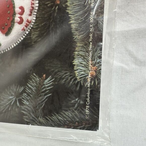 (5) Columbia-Minerva Crewel Christmas Idea Kits Ornaments‎ Vtg 1976 1978 NEW NOS - Picture 12 of 16